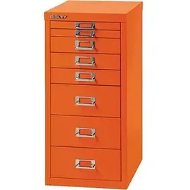 BISLEY MultiDrawer Schubladenschrank 27,9 x 38 x 59 cm orange
