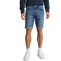 Tom Tailor Herren Jeans Shorts, Blau 32