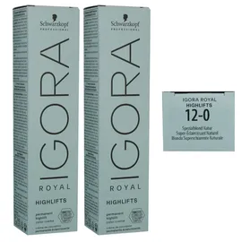 Schwarzkopf Professional Igora Royal Highlifts 12-0 spezialblond natur 60 ml