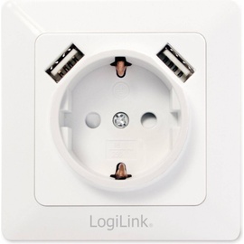 Logilink PA0162 2 x USB + CEE 7/3
