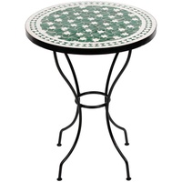 Marokkanischer Mosaiktisch orientalischer Tisch Bistrotisch Gartentisch 60cm Mag