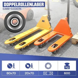 vrietina Hubwagenrollen 600 kg