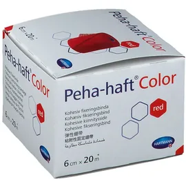 Hartmann Fixierbinde 6 x 20 cm rot