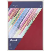 Artoz Briefpapier Mosaic weinrot DIN A4 90 g/qm 25