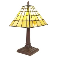 5LL-6140 Tiffany-Lampe Tischlampe Leuchte Tischleuchte Clayre & Eef/Lumilamp