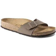 Birkenstock Madrid Birko-Flor Nubuk schmal mocca 45