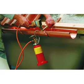 Rothenberger Kleinflasche Stahl 0,5 kg rot leer
