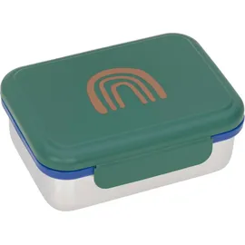 Lässig Lunchbox Stainless Steel Little Gang, Rainbow Green