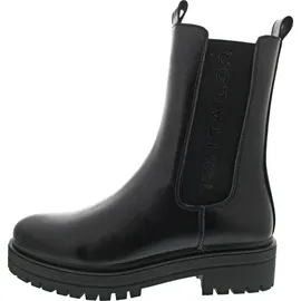 Tom Tailor Chelsea Boot Schwarz - Schwarz