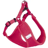 Nobby Geschirr Mesh Reflect Bauch: 28-33 cm, Brust: 32 cm, Breite: 10mm, rot