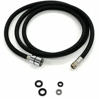 FRANKE Brauseschlauch Nylon Gewinde oben 1 1/2 "  Gewinde unten 3/8 "