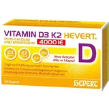 Hevert-Arzneimittel Vitamin D3 K2 Hevert+Calcium u.Magnes.4000 IE