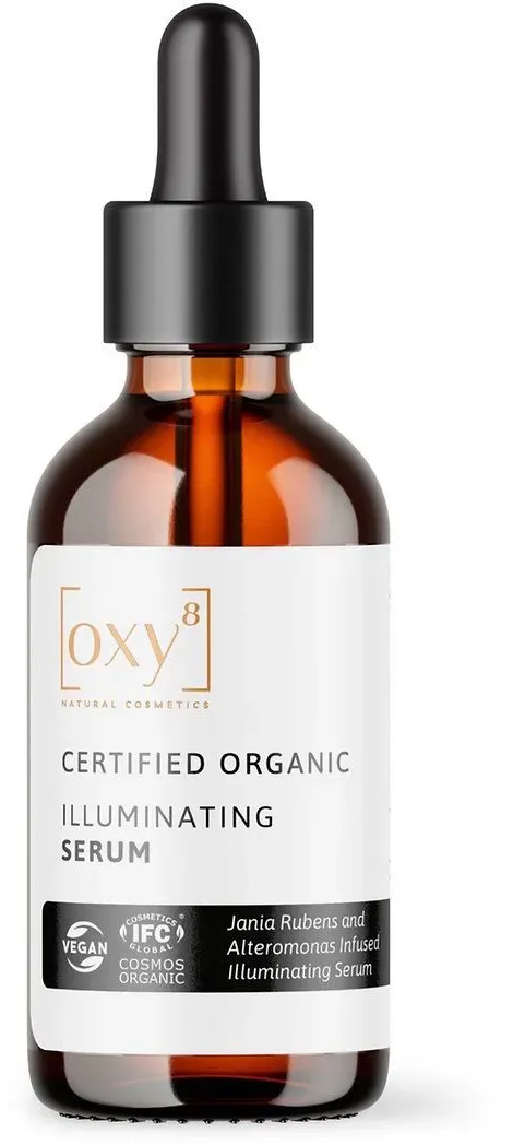 oxy8 Naturkosmetik Illuminating Serum - Bei Pigmentstörungen, Altersflecken, beruhigt gereizte Haut 30 ml Unisex