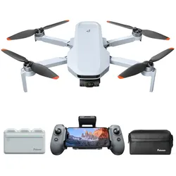 Quadrocopter Multicopter/Drohne Flugzeit: 32 min  Atom 2 Fly More Combo (Grau) 