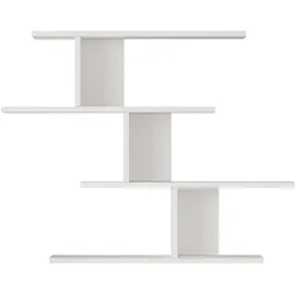 [en.casa] Hökkomi Wandregal 78 x 99 x 15 cm Weiß