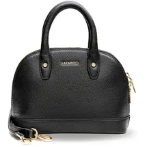 lazarotti Bologna Leather Handbag Black 2