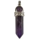Saraswati Edelstein Anhänger "Amethyst"