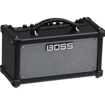 Boss Dual Cube LX Gitarrenverstärker (Gitarre, 10 W), Instrumentenverstärker, Schwarz