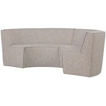 Woood Essbank Europa aus Webstoff, modern, 4-Sitzer, sand-beige, eleganter Komfort für Dein Esszimmer,