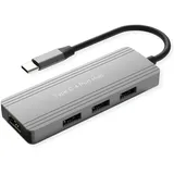 Value USB 3.2 Gen 1 Hub, 4fach, USB-C Anschlusskabel