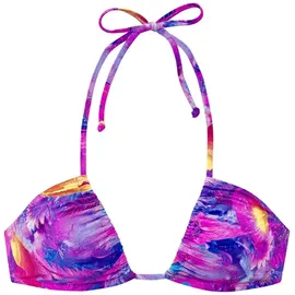 VENICE BEACH Bikini-Top Damen Lila/Mehrfarbig 42 Cup A/B