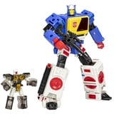 Transformers Legacy Evolution Voyager-Klasse Twincast (17,5 cm) und Autobot Rewind Action-Figuren