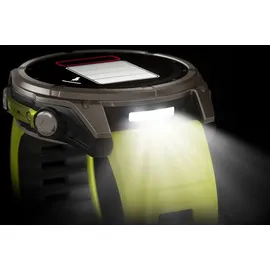 Garmin fenix 8 Solar 51 mm Graphit/Titanium Titan Silikon-Armband 26 mm