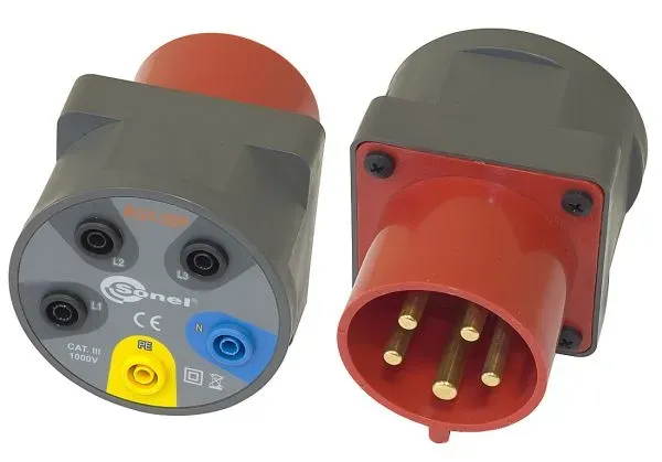 Sonel AGT-P Dreiphasen-Steckdosenadapter