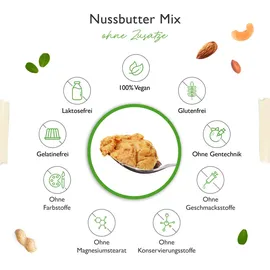 Vit4ever 100% Erdnussbutter (MIX) 1000 g