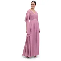 Vera Mont Damen Chiffonstola mit Volant Desert Rose,L -