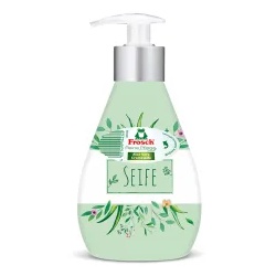 Frosch Reine Pflege Aloa Vera Cremeseife 4436 , 1 Karton = 6 x 300 ml – Designflasche