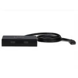 Lindy 2 Port USB-C USB 3.2 Gen 1 Typ C Hub Schwarz