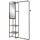 Finori Kompaktgarderobe 100x185x37 schwarz