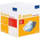 Villeroy & Boch Villeroy&Boch O.NOVO Combi Pack spülrandlos DirectFlush CeramicPlus+Sitz soft
