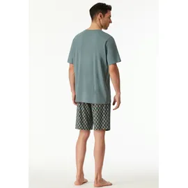 SCHIESSER Pyjama Casual Essentials Blau 58