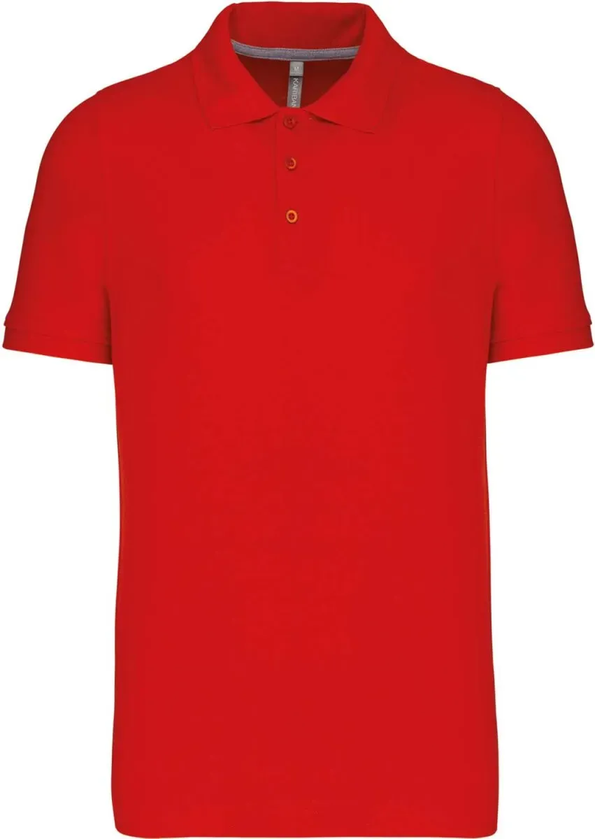 Kariban Herren Piqué Polo K241 red XL