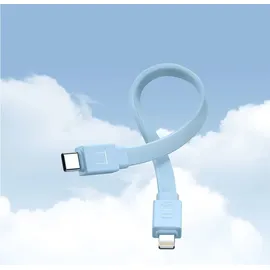 Joyroom JR-PBM01 10000 mAh 20 W Violett + Lightning auf USB-C Kabel – Lila