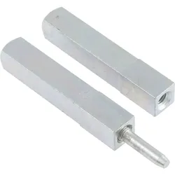 GRUNDMANN Spezialstift GEOS 246 ungeprüft für Schlösser mit geteilter Nuss - 50 + 50 mm
