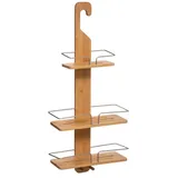 5five simply smart 3-stufiger duschvorhang aus bambusmetall - 3 Ebenen - 5 five simply smart