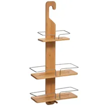 5five simply smart 3-stufiger duschvorhang aus bambusmetall - 3 Ebenen - 5 five simply smart