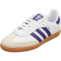 adidas Samba Og Damen White Blue Sneaker Beilaufig - 40 2/3 EU
