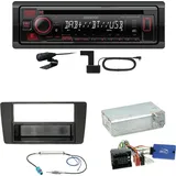 Kenwood KDC-BT450DAB Bluetooth DAB CD Einbauset für Skoda Yeti 5L Octavia 2