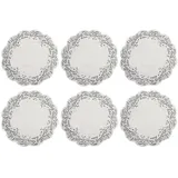 DEMMLER Tortenspitzen - Ø 36 cm, 6 Stück, weiß