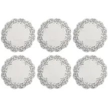 DEMMLER Tortenspitzen - Ø 36 cm, 6 Stück, weiß