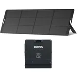 OUPES 240W Tragbares Solarpanel, Faltbares Solarmodul mit Kickstand, 23% Umwandlungswirkungsgrad, MC4 & Multi-Output für Tragbare Powerstation, Solargenerator, Camping, Wohnmobil & Reise