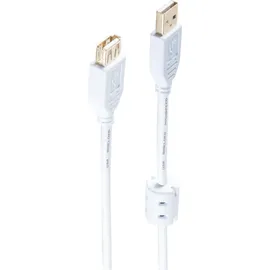 ShiverPeaks USB-A 3 m Weiß