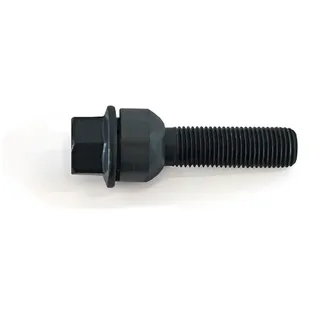 H&R Radschraube M14x1,5 Flachbund mit beweglichem Kugelkonus R14 Schwarz