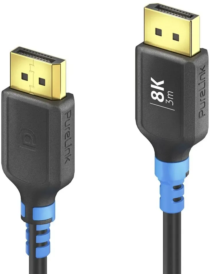 PureLink FlexInstall FI-DP100-030 - DisplayPort 1.4 Kabel - 3,0 m - 8K 60Hz - 32...