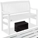 Kesser KESSER® Gartenbank Holz Holzbank wetterfest Parkbank Massivholz Sitzbank Balkonbank Gartenmöbel Bank für Balkon, Terrasse & Garten