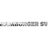 VertriebsArena GmbH Aufkleber HSV Schriftzug Chrom blau